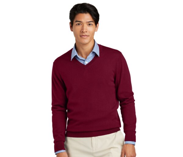 Men's Brooks Brothers Merino Travel Sweater - Image 2