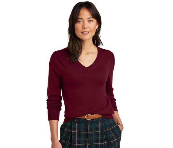 Women's Brooks Brothers Merino Travel Sweater - Image 2